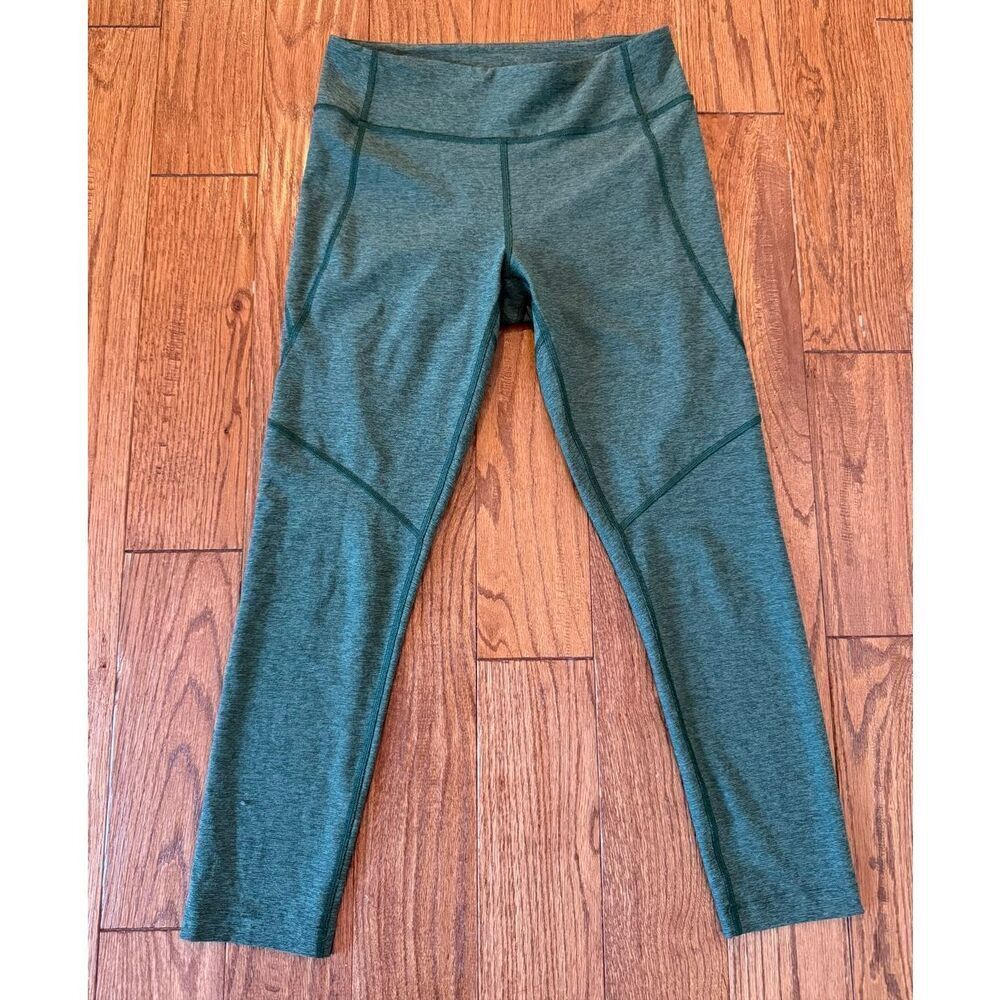 Outdoor Voices 3/4 warmup leggings in hunter green M - Picture 3 of 7